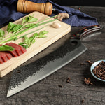 Kitchen Knife High Carbon Steel Chefs Knife Forged