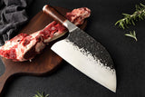 Handmade High Carbon Steel Forged Butcher knife Meat Cleaver