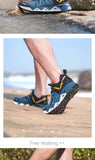 Outdoor Trekking Wading Aqua Shoes Breathable Mesh Quick drying Non-slip