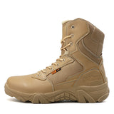 High-Quality Leather Military Combat Boots