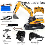 Full Metal Huina 1580 V4 RC Excavator