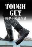 High-Quality Leather Military Combat Boots