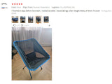 Detachable Portable Folding Moon Chair