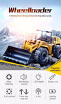 Remote Control Metal Wheel Loader Front Loader