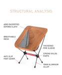 Camping Portable Ultralight Chair Compact Folding