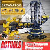 RC Motorized Bucket Wheel Excavator Building  Model