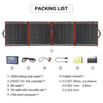 18V 80W 100W 200W Portable Solar Panel With 12V Controller