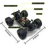 RC Car 1:16 30MPH 2.4G 4WD RC Monster Truck Remote Control High-Speed Drift Monster