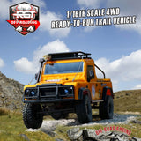 RC Crawler 4wd  Metal Gear Off-Road Truck