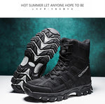 Tactical Military Men Winter Outdoor Climbing Sport Fishing Shoes Non-Slip Waterproof Breathable