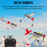 Mustang 6-Axis 400mm Wingspan One Key Aerobatic Remote Control Airplane