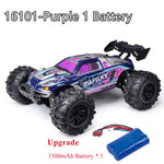 Off-Road Climbing 4WD With LED Headlight Rock Crawler 50km/h High-Speed Drift Remote Control