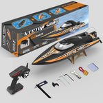 RC Boat Vector SR80 2.4GHZ 45MPH High Speed With Auto Roll Back Function ABS Plastic Hull