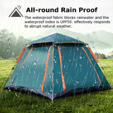 5-6 People Automatic Pop-up Tent - activityasset