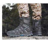 Tactical Military Men Winter Outdoor Climbing Sport Fishing Shoes Non-Slip Waterproof Breathable