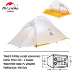 1 2 3 People Tent Ultralight