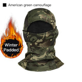 Winter Tactical Hat Balaclava Warm Fleece Thermal