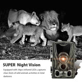 Trail Camera With Night Vision Motion Activated