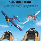 One-key Aerobatic RC Airplane RC Plane with 2.4Ghz 4CH Remote Control