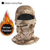 Winter Tactical Hat Balaclava Warm Fleece Thermal