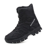 Tactical Military Men Winter Outdoor Climbing Sport Fishing Shoes Non-Slip Waterproof Breathable