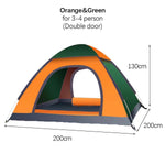 3-4 Person Automatic Quick Open Tent