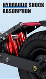 6000W Power Motor Electric Scooter 100km/h High Speed 13 inch Off Road Tire with Seat 30AH Strong Battery