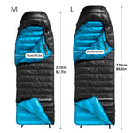 Lightweight Goose Down Sleeping Bag Winter