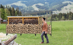 Heavy Duty Firewood Pile Storage Racks