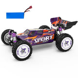 4WD Brushless RC Car 75km/h High-Speed w/ 2800mAh Battery Metal Chassis