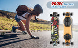 900W motors 4 wheel Dual-drive split longboard electric skateboard