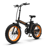 500W G20 Folding Ebike 20Inch 4.0 Fat Tire Snow Electric Bike For Women 36V 13Ah Lithium Battery Mountain Bike