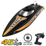 RC Boat Vector SR80 2.4GHZ 45MPH High Speed With Auto Roll Back Function ABS Plastic Hull