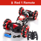 4WD RC Car Radio Gesture Induction Music Light Twist High-Speed Stunt Remote Control Off Road Drift Vehicle