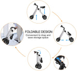 Foldable Electric Scooter Mini Tricycle, with Reverse Function and Screen Display