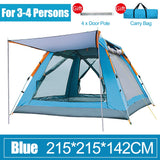 5-6 People Automatic Pop-up Tent - activityasset