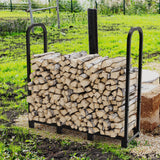 Firewood Rack: 47.6” Long Heavy Duty