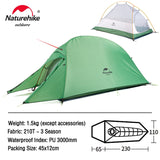 1 2 3 People Tent Ultralight