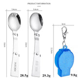 Stainless Pocket Spoon Fork Utensil