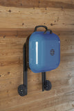 Walk-A-Bout Portable Charcoal Grill in Blue