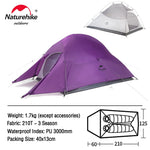 1 2 3 People Tent Ultralight