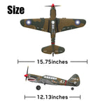 Fighter Plane 400mm Wingspan 2.4GHz 4CH EPP 6-Axis Gyro One-Key U-Turn Aerobatic RC Airplane