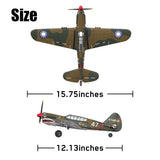 Fighter Plane 400mm Wingspan 2.4GHz 4CH EPP 6-Axis Gyro One-Key U-Turn Aerobatic RC Airplane