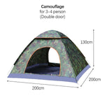 3-4 Person Automatic Quick Open Tent