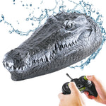 RC Boat Simulation Crocodile Head 2.4G Remote Control Joke Alligator