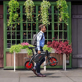 Folding Electric Bike, Built-in Carrying Handle, LED Headlight, Twist Throttle, Cruise Control