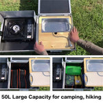 Outdoor Foldable Camping Intelligent system Kitchen Table Set Portable