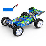 4WD Brushless RC Car 75km/h High-Speed Remote Control Car w/ 2800mAh Battery Metal Chassis