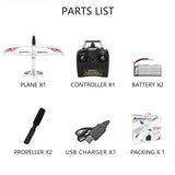 Remote Control Airplane EPP Foam 2.4GHz 3Channel Ranger600 Fixed Wing 6-Axis Gyro One Key U-turn