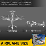 RC Aircraft 400mm Wingspan 2.4G 6-Axis Remote Control Fighter Airplane